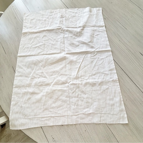 THE LINEN COLLECTION BY SILI CASA White 100% Cotton Pillow Sham ITALY 32… - Picture 2 of 6